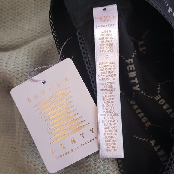 DONATING - NEW - Cotton Essentials Bralette - Black (1X) - Picture 10 of 10